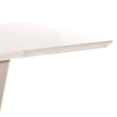 thumbnail image 2 of Benjara Col 71-95" Extendable Dining Table- U Shaped Pedestal Base- White, 2 of 5