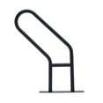 thumbnail image 6 of 26" Stair Handrails for 1-3 Steps Wall Mounted Safety Grab Bar Matte Black Railings, 6 of 11