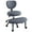 grey, variant on Joyfinity Ergonomic Cross Legged Swivel Chair - Height Adjustable Criss Cross chair , Back Support, Versatile for Home & Office Use