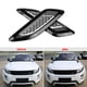 thumbnail image 4 of Embellecedor de ala de aire para Range Rover Evoque 2012-2018 ANGGREK ABS Negro Plata, 4 of 8