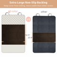 thumbnail image 3 of F-color SUV Cargo Liner para perros, resistente al agua, funda de carga para mascotas, funda para asiento de perro, alfombrilla para SUV, sedanes, furgonetas, con protector de solapa de parachoques, a, 3 of 5
