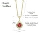 thumbnail image 3 of Collar para Mujer con Cristal Fino Swarovski Rosetti– Bañado en Oro 14k- Collar Elegante y Brillante-Collares de Mujer de Moda- Joyería para Mujer de Moda- Regalo especial Ortiz Espinosa Temporada, 3 of 5