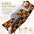 thumbnail image 4 of Halloween Body Pillow Cover, Halloween Skeleton Spider Halloween Decorations Body Pillow Cases with Zipper Soft Smooth Skin Friendly Long Pillow Case 20x54 inches, 1Pcs, 4 of 6