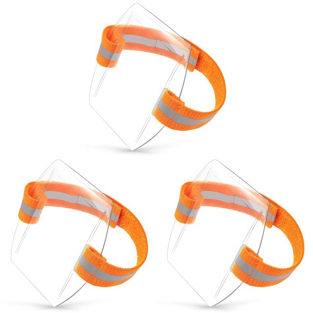 Soporte para Identificación Brazalete Al Tarjeta Pantalla Plástico Transparente