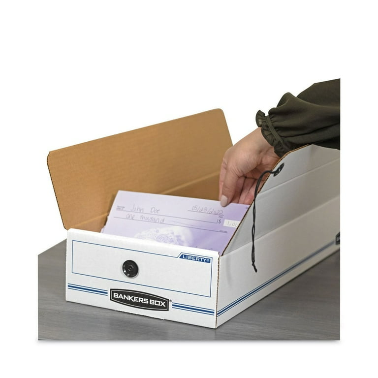 Bankers Box LIBERTY Check/Voucher Storage Box 10 3/4 x 23 1