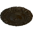 thumbnail image 3 of Ekena Millwork 21"OD x 2"P Marseille Ceiling Medallion (Fits Canopies up to 7 3/8"), Hand-Painted Bronze, 3 of 6