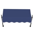 thumbnail image 3 of Awntech 3.38 Ft New Orleans Fixed Awning Canopy with Spear Arms (40.5in x 24in x 16in), Navy, 3 of 3