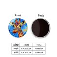 thumbnail image 2 of Round Fridge Magnets, 1Pcs 2.2in Cute Refrigerator Magnets Decorative for Whiteboard, Classroom, Locker, Kitchen, Birthday Gifts - Pop - Art - Style Giraffe Art, 2 of 6