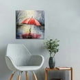 thumbnail image 4 of Nawypu  Wall Art Red Umbrella Art Poster Vintage Living Room Wall Art Wall Art Paintings Canvas Wall Decor Home Decor Living Room Decor Aesthetic 16x16 inch Frame-style, 4 of 4