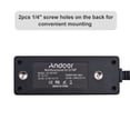 thumbnail image 2 of Enchufe Andoer D-Tap B Tipo Enchufe D-tap macho a 8 puertos D-tap hembra divisor conector de cable de alimentación con interfaz USB de repuesto para cámaras ARRI RED monitores de batería de montaje en Andoer Enchufe, 2 of 6
