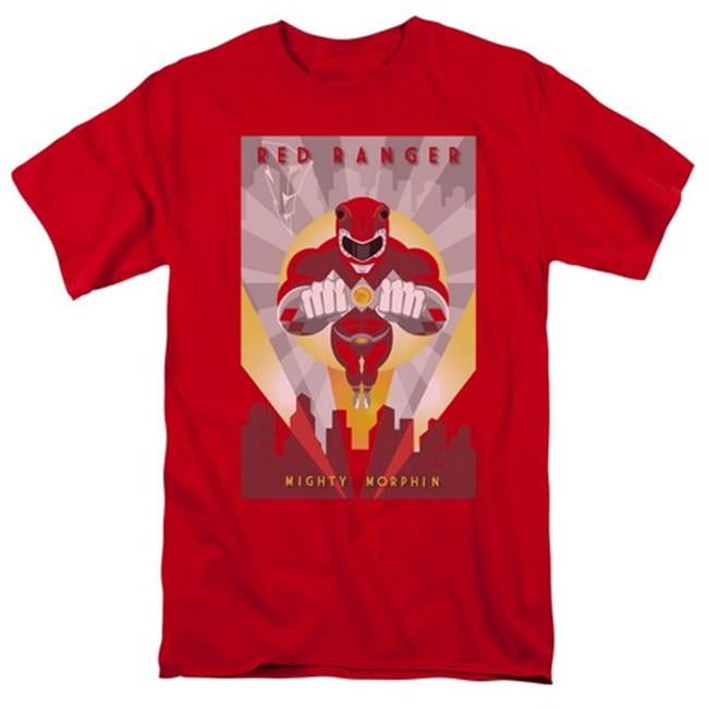 Mighty Morphin Power Rangers ZEDD DECO Licensed Adult T-Shirt All Sizes