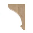 thumbnail image 4 of American Pro Decor 5APD10572 Medium Plain Bracket Wood Corbel, 4 of 6