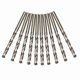 thumbnail image 2 of Cobalt Steel Drill Bit Set - 10 Pieces, M35 High-Speed Twist Bits for Stainless & Hard Steel, 5mm x 86mm Size, 2 of 5