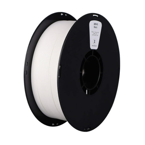 Kexcelled K5 ABS White Filament - Durable 3D Printing Material