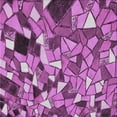 thumbnail image 1 of Ahgly Company Indoor Square Patterned Violet Purple Abstract Area Rugs, 4' Square, 1 of 6