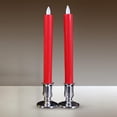 thumbnail image 4 of 2 Uds Portavelas de Plástico Base Pilar Eléctrico Candelabro Soporte para Velas Vela Boda Fiesta de Cumpleaños , Plata Opción 1 2 piezas de plata BLESIY Base de vela con pilar electrónico, 4 of 8