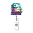 thumbnail image 1 of Acrylic Badge Reel With Secure Clip For Workplace Identification And Easy, 1 of 4