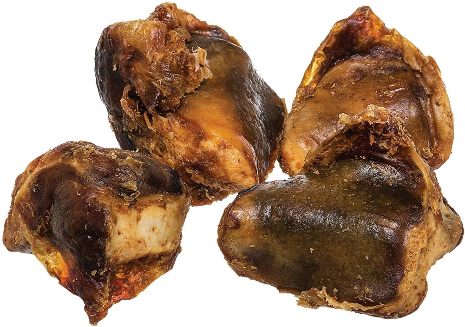 Pawstruck Natural Beef Knee Cap Bones for Dogs - 10 Count