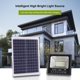 thumbnail image 3 of leyfeng LED al aire libre Luz solar IP67 Lámpara de pared con energía solar a prueba de agua con control remoto para patio, 3 of 8