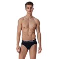thumbnail image 4 of Calzoncillos para hombre SCHIESSER, pack de 5 - Serie «95/5», calzoncillos Rio, logo en la cintura Negro XL (X-Large), 4 of 4