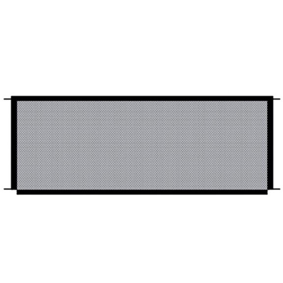 WINDLAND Retractable Pet Isolation Net Pet Gate for Stairs and Doorways Punch-free Fence