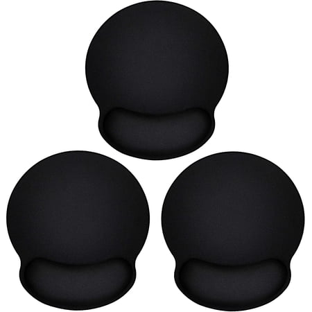 Ergonomic Mouse Pad with Wrist Rest Support  Round Gaming Mousepad with Smooth Lycra Surface & Non-Slip Rubber Base for Computer  Laptop  Office  Comfortable Memory Foam for Typing and Wrist Cushion price history on PriceWatchPro