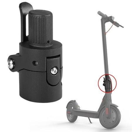 Anself Folding Pole Base Solid Metal Foldable Pole Base Replacement For M365 Electric Scooter Screw Accessory