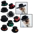 thumbnail image 2 of Pet Gentleman Hat, Funny Dog Cat Costumes Decoration for Puppy Kitten, for Small and Medium Dogs and Medium and Large Cats, 2 of 6