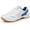 White Blue, variant on YOURDIARY Badminton Shoes Womens Mens Athletic Shoes Lightweight Breathable Non-Slip Sneakers