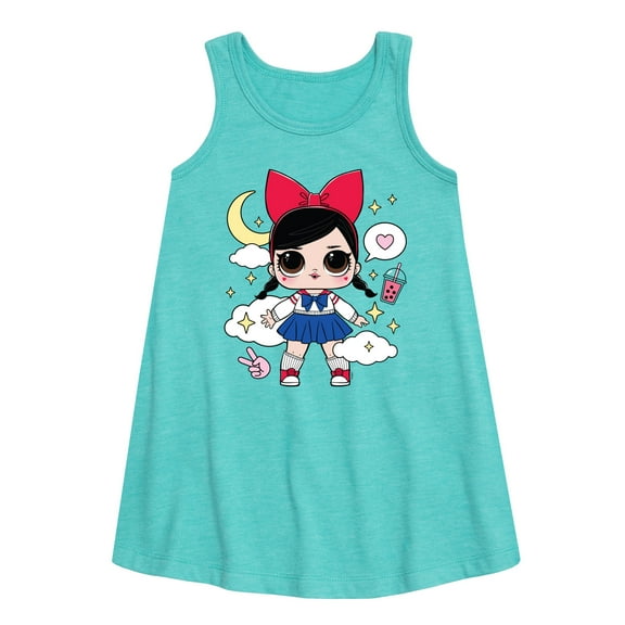 LOL Surprise! Dolls - Fanime Kawaii - Toddler & Youth Girls A-line Dress