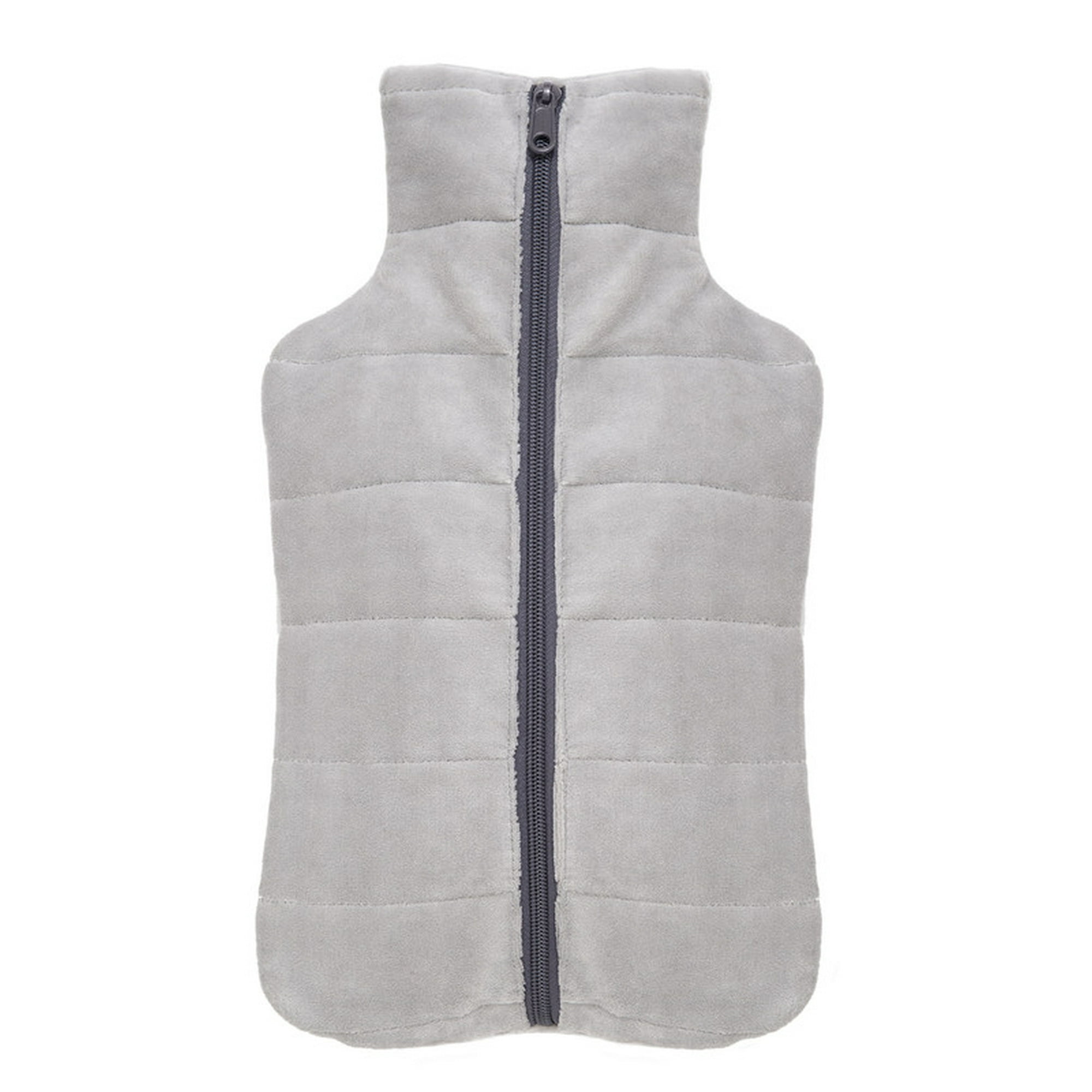 Guatero Thermicachile 2 Litros Parka Gris Cierre Negro