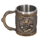 thumbnail image 4 of Taza con revestimiento de acero inoxidable, taza con revestimiento de acero inoxidable, taza de cerveza, taza medieval impulsada por el rendimiento, 4 of 8