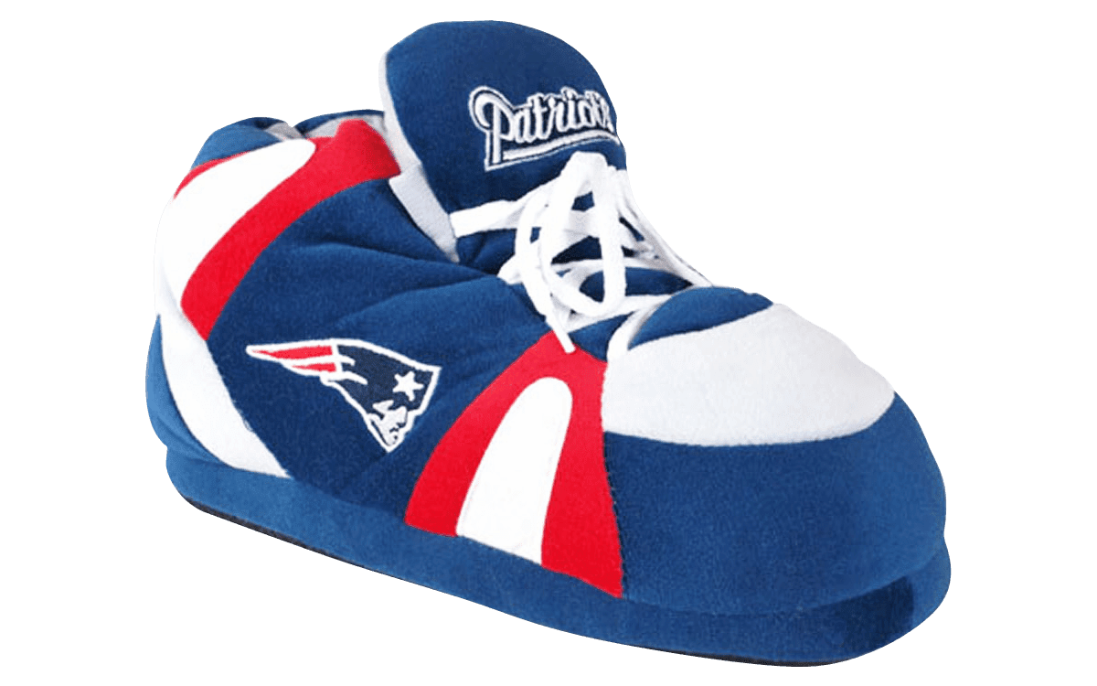 HappyFeet NFL Slippers - New England Patriots - Large - Walmart.com