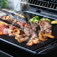 thumbnail image 3 of Estera de Cocina, 50x40cm Juego de 5 Esteras para Barbacoa Antiadherentes y Reutilizables Esteras para Barbacoa, Accesorios para Barbacoas para Barbacoas de Gas, Carbón o Eléctricas, 3 of 5