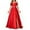 Red, variant on Cavosen Off Shoulder Dresses for Women Formal Red Elegant Tube A-Line Long Party Dress Side High Split Floor Length Maxi Dress Flowy Solid Bodycon Wrap Wedding Guest Dress