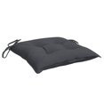 thumbnail image 4 of Cojines de asiento VidaXL, tela Oxford para exteriores/interiores, antracita, 4 of 8