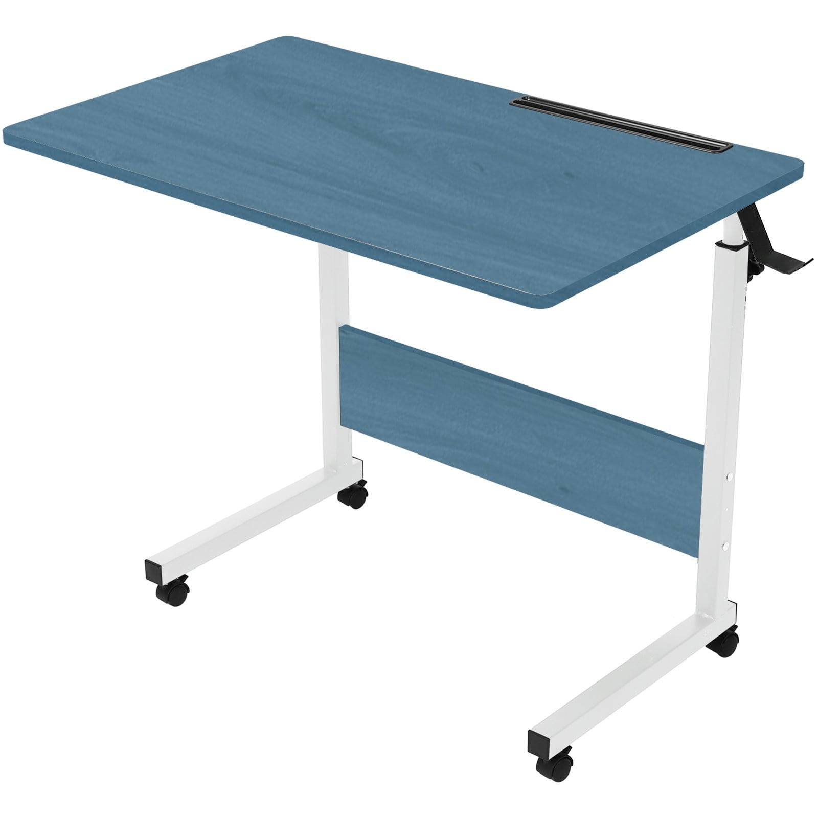 SEMIMAY Adjustable Desk, 32In Small Mobile Rolling Computer Desk