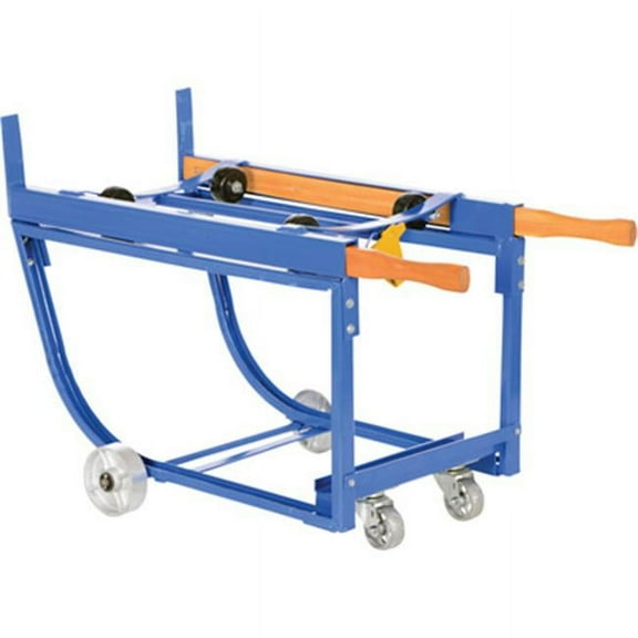 Vestil Revolving Drum Cart,Steel Wheels,1K RDC-1000-5SS
