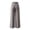 Gray plus size wide leg trousers a1, variant on Cagogo Women Plus Size Wide Leg Trousers High Waisted Elastic Waist Pants with Pockets Solid Elegant Office Work Business Long Pants Casual Beach Lounge, Khaki M