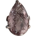thumbnail image 4 of Pink Amethyst Gemstone Handmade Finger Ring For Women And Men, Real 925 Sterling Silver Modern Designer Fashion Party Jewelry, 4 of 5
