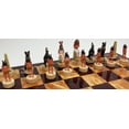 thumbnail image 5 of Egyptian Anubis Men Chess Pieces Set Gold Buff Color - NO Board Egypt, 5 of 6