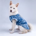 thumbnail image 3 of Greeniant Ropa para mascotas Abrigo de algodón engrosado Ropa para mascotas Chaquetas de disfraces pequeños Elegante decoración hermosa para el Ropa para mascotas Azul XS Greeniant PT000684-01, 3 of 6