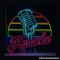 Glowneon Karaoke Neon Sign, Karaoke Led Sign, Custom Karaoke Sign, Karaoke Led Lights