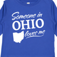 thumbnail image 4 of Inktastic Someone in Ohio Loves Me Boys or Girls Long Sleeve Toddler T-Shirt, 4 of 5