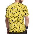 thumbnail image 2 of Rocae Blue Spots for Men's Mesh Quick-Dry Short Sleeve Workout T-Shirt,Mens Crew Neck Tee Lightweight Soft Classic T Shirts X-Large, 2 of 9