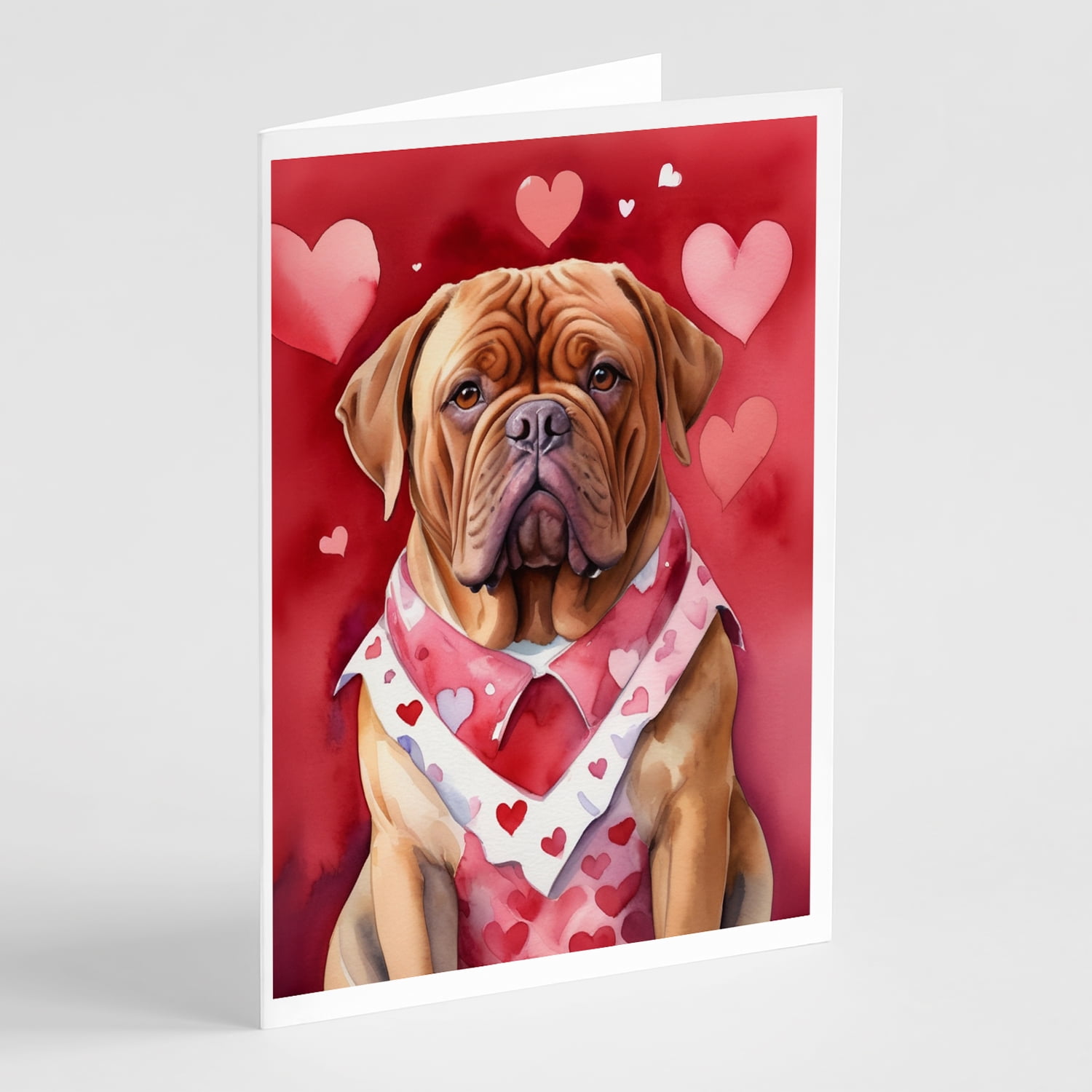Chow Chow My Valentine Greeting Cards Pack of 8 7 in x 5 in