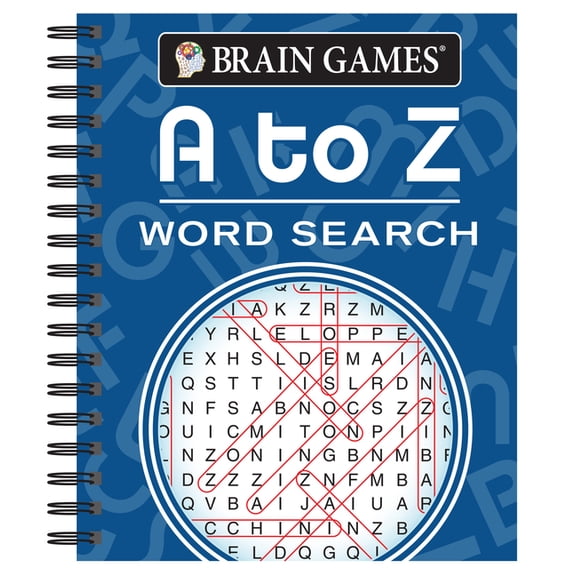 Brain Games Brain Games - A to Z Word Search, (Spiral-Bound)