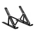thumbnail image 1 of yeacher Portable Aluminum Alloy Laptop Stand with Multi-Angle Adjustment, Heat Dissipation, and Universal Compatibility for 10-17.3 Inch Devices, Foldable Design, Black/Silver Options, 1 of 7