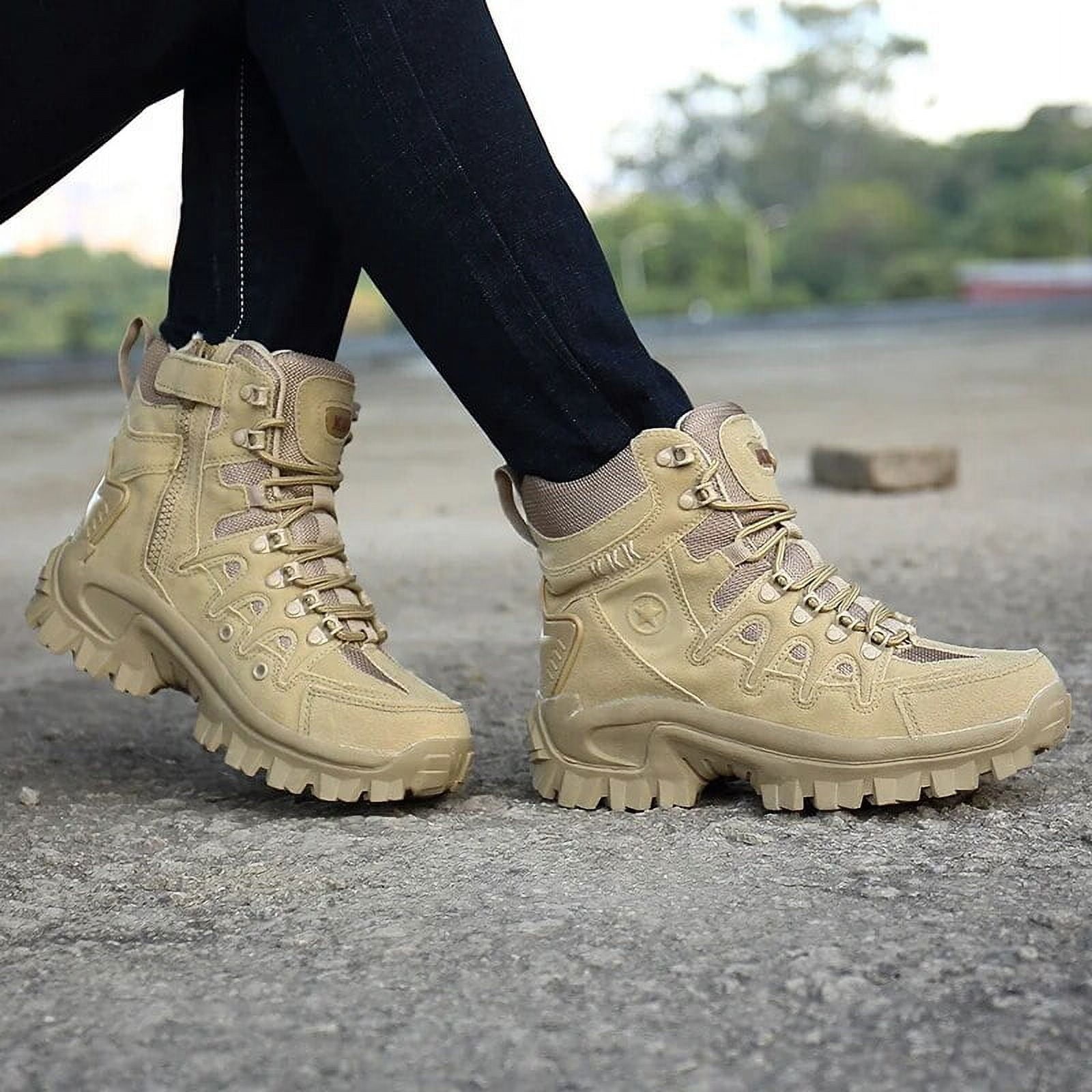 Ankle military boots hotsell