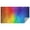 Colorful Tie Dye-3, variant on Colorful Tie Dye Pattern Rectangle Tablecloth 60"x84",Waterproof Polyester Rectangle Table Cloth, Wipeable Spillproof Polyester Tablecloth for Dining, Camping, Indoor and Outdoor